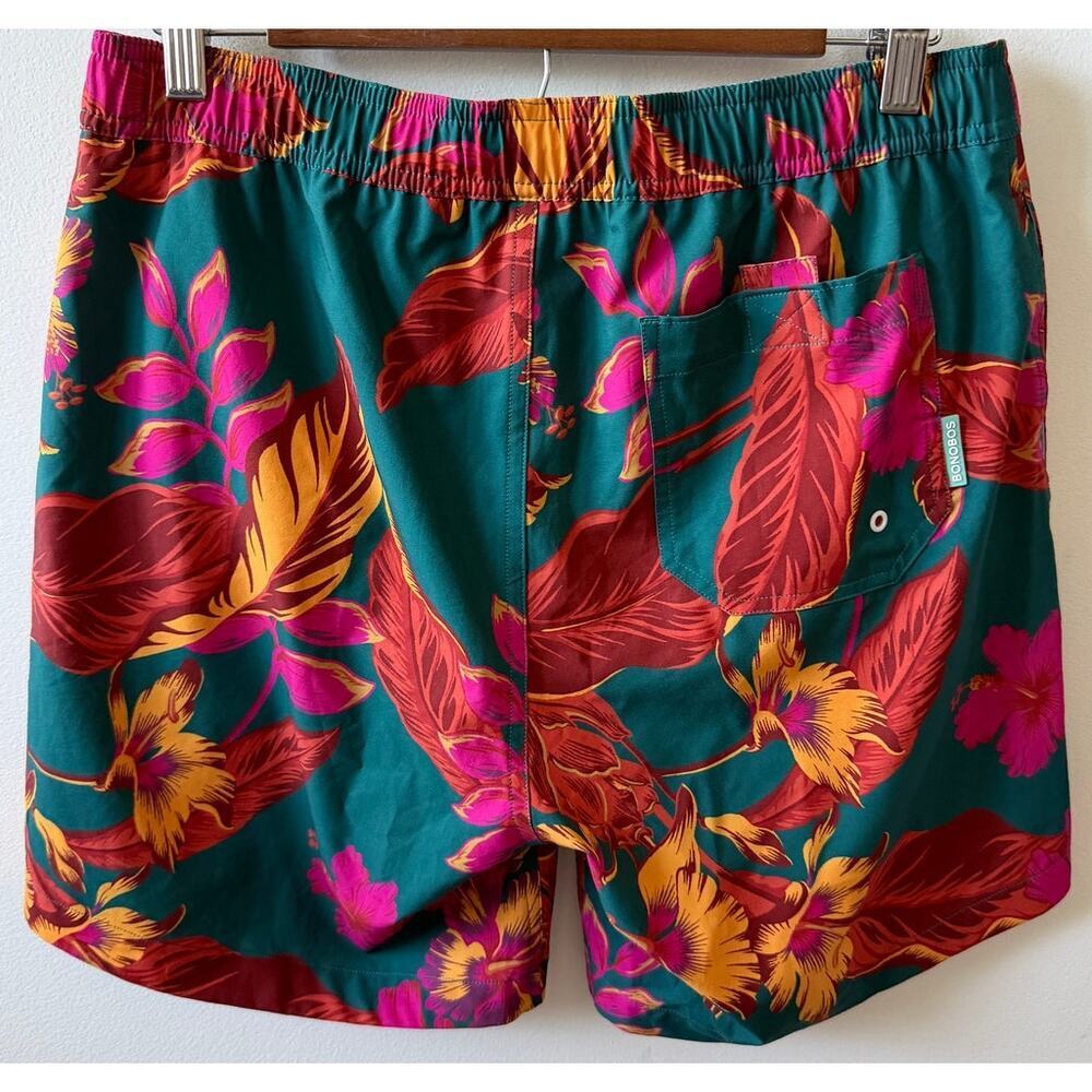 Bonobos Riviera Recycled Swim trunks walmea floral - Picture 3 of 6